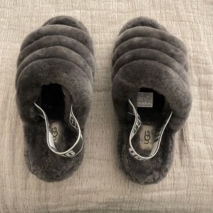Ugg Slippers (Gray) Gently used